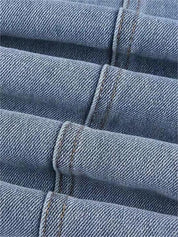 Flare jeans met sterdetail