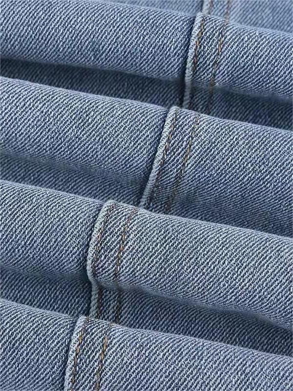 Flare jeans met sterdetail