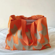 Dames Shopper Tas – Ruim Model met Geometrisch Patroon