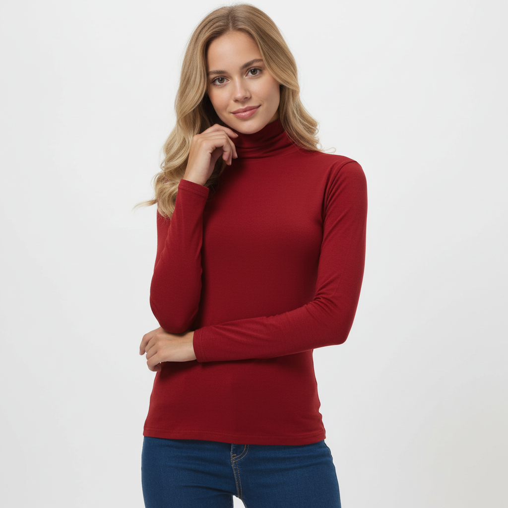 slim fit coltrui voor dames